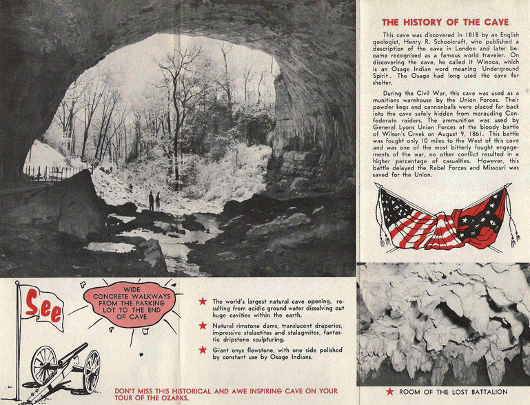 Smallin Cave Brochure